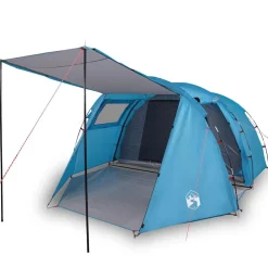 vidaXL Tente de camping tunnel 4 personnes imperméable