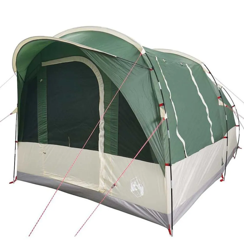 Loisirs De Plein Air-vidaXL Tente de camping tunnel 3 personnes imperméable Vert
