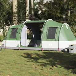Loisirs De Plein Air-vidaXL Tente de camping tunnel 4 personnes imperméable Vert