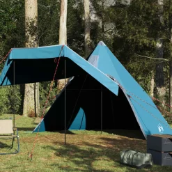 vidaXL Tente de camping tipi 5 personnes imperméable