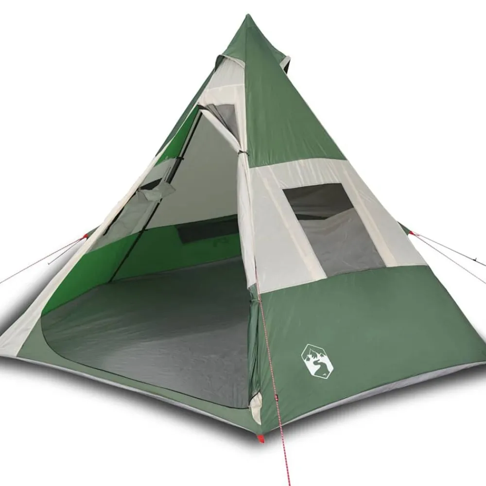 vidaXL Tente de camping tipi 7 personnes imperméable