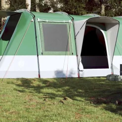 Loisirs De Plein Air-vidaXL Tente de camping tunnel 4 personnes imperméable Vert