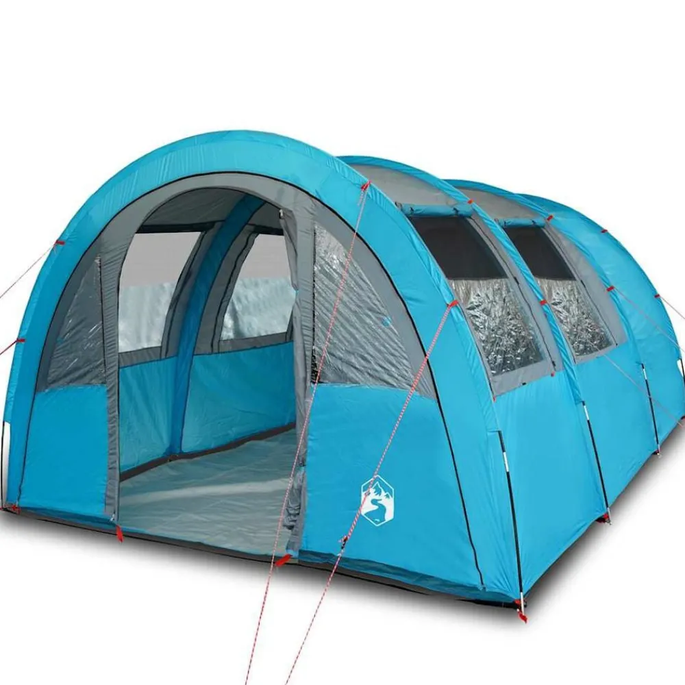 vidaXL Tente de camping tunnel 4 personnes imperméable