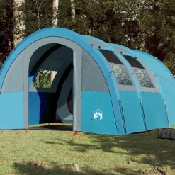 vidaXL Tente de camping tunnel 4 personnes imperméable