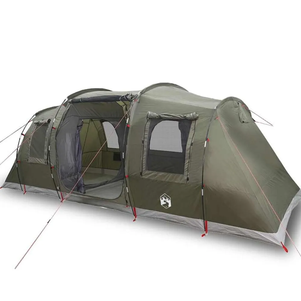 vidaXL Tente de camping tunnel 4 personnes imperméable