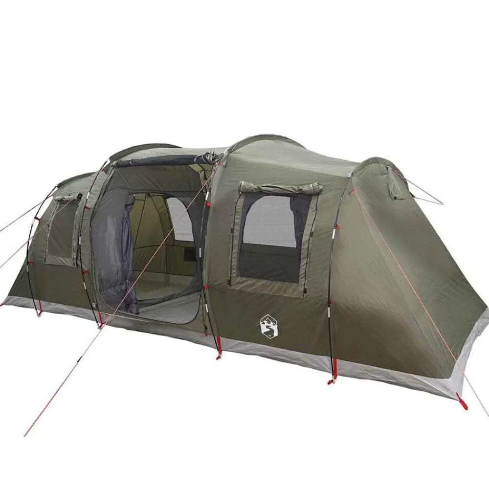 vidaXL Tente de camping tunnel 4 personnes imperméable