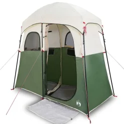 Loisirs De Plein Air-vidaXL Tente de douche 2 personnes imperméable Vert