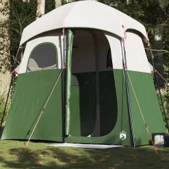 Loisirs De Plein Air-vidaXL Tente de douche 2 personnes imperméable Vert