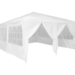vidaXL Tente de fête 400 x 400 x 266 cm Polyéthylène