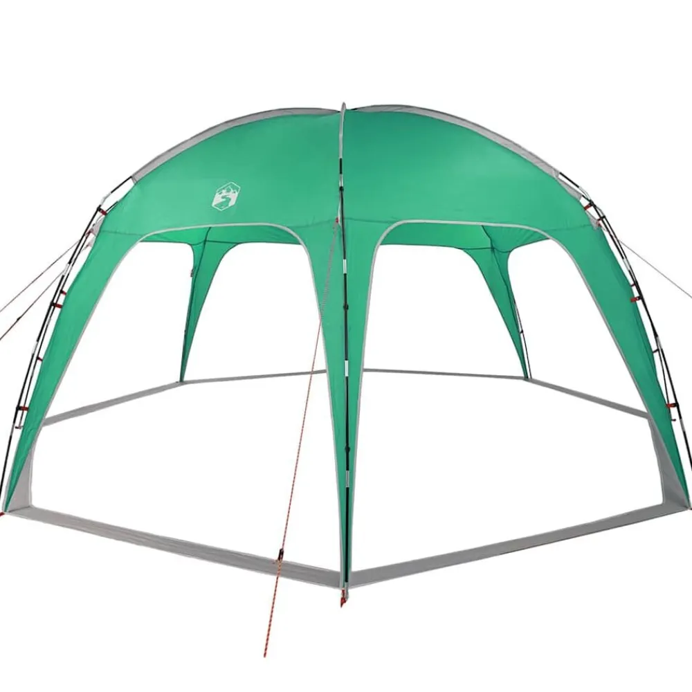 vidaXL Tente de fête vert de mer imperméable