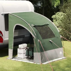 Loisirs De Plein Air-vidaXL Tente de hayon avec toit 194 x 180 x 210 cm taffetas Vert