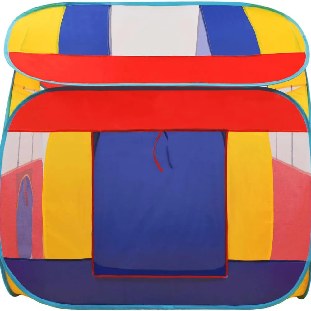 Jeux De Plein Air-vidaXL Tente de jeu avec 550 balles 123x120x126 cm Multicolore 1
