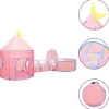 vidaXL Tente de jeu pour enfants Rose 301x120x128 cm