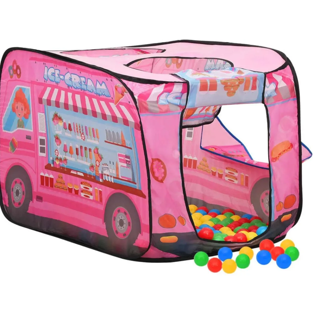 Jeux De Plein Air-vidaXL Tente de jeu pour enfants Rose 70x112x70 cm