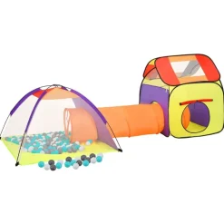 vidaXL Tente de jeu pour enfants avec 250 balles Multicolore