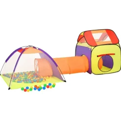 Jeux De Plein Air-vidaXL Tente de jeu pour enfants avec 250 balles Multicolore
