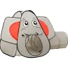 vidaXL Tente de jeu pour enfants Éléphant Gris 174x86x101 cm
