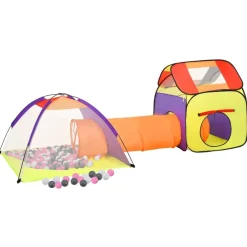 vidaXL Tente de jeu pour enfants avec 250 balles Multicolore
