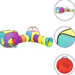 vidaXL Tente de jeu pour enfants Multicolore 190x264x90 cm