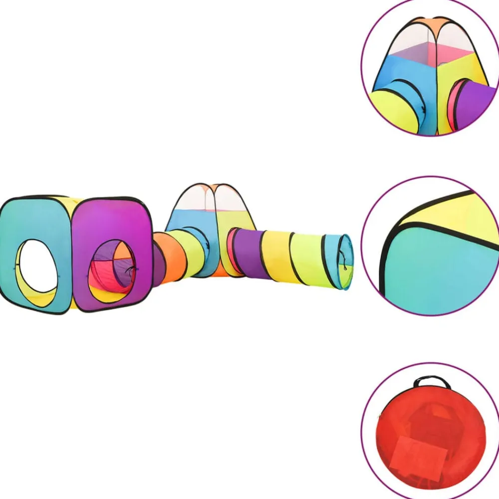 vidaXL Tente de jeu pour enfants avec 250 balles