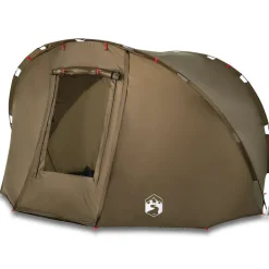 Loisirs De Plein Air-vidaXL Tente de pêche 5 personnes imperméable Vert olive