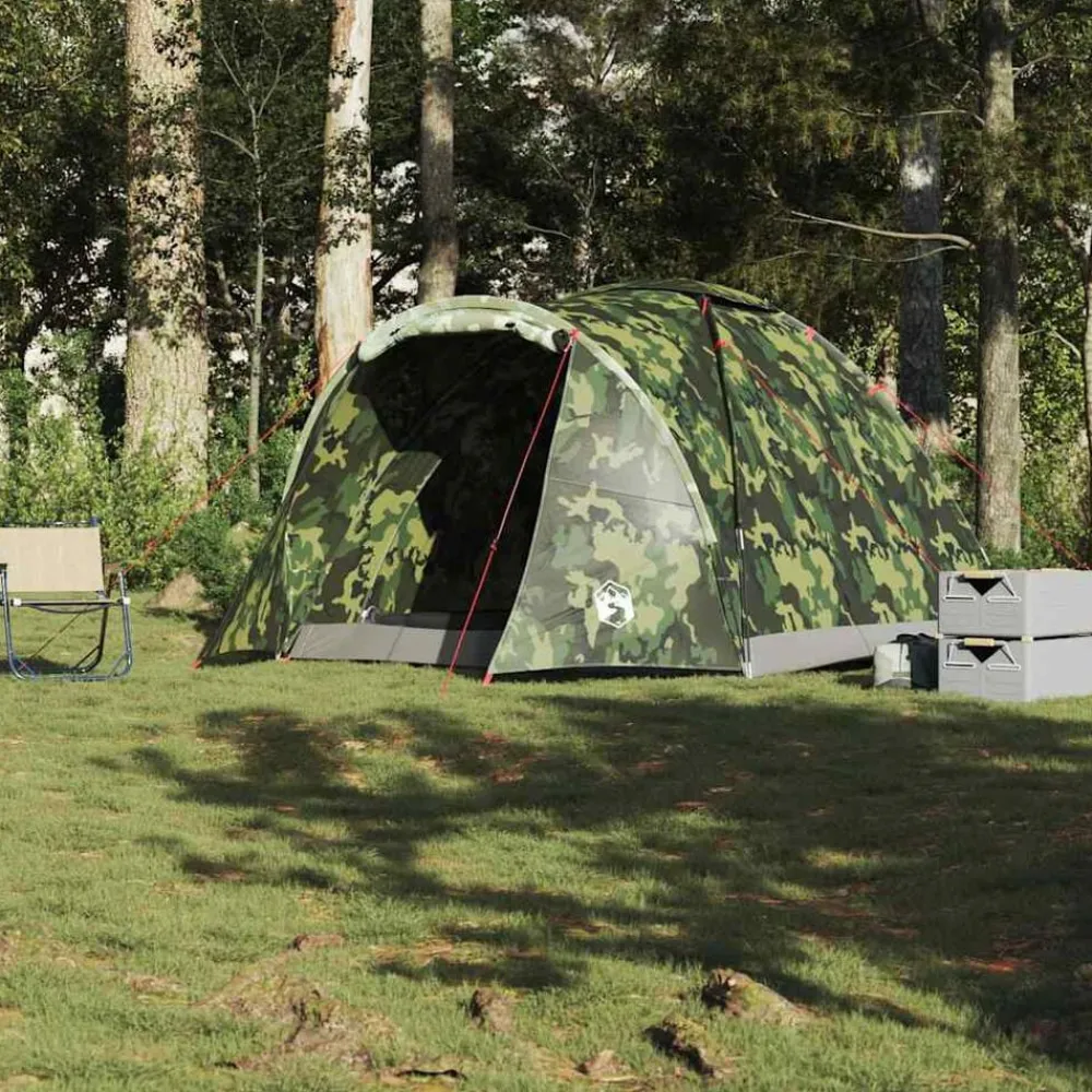 vidaXL Tente de pêche 2 personnes imperméable