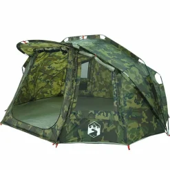 vidaXL Tente de pêche 5 personnes imperméable