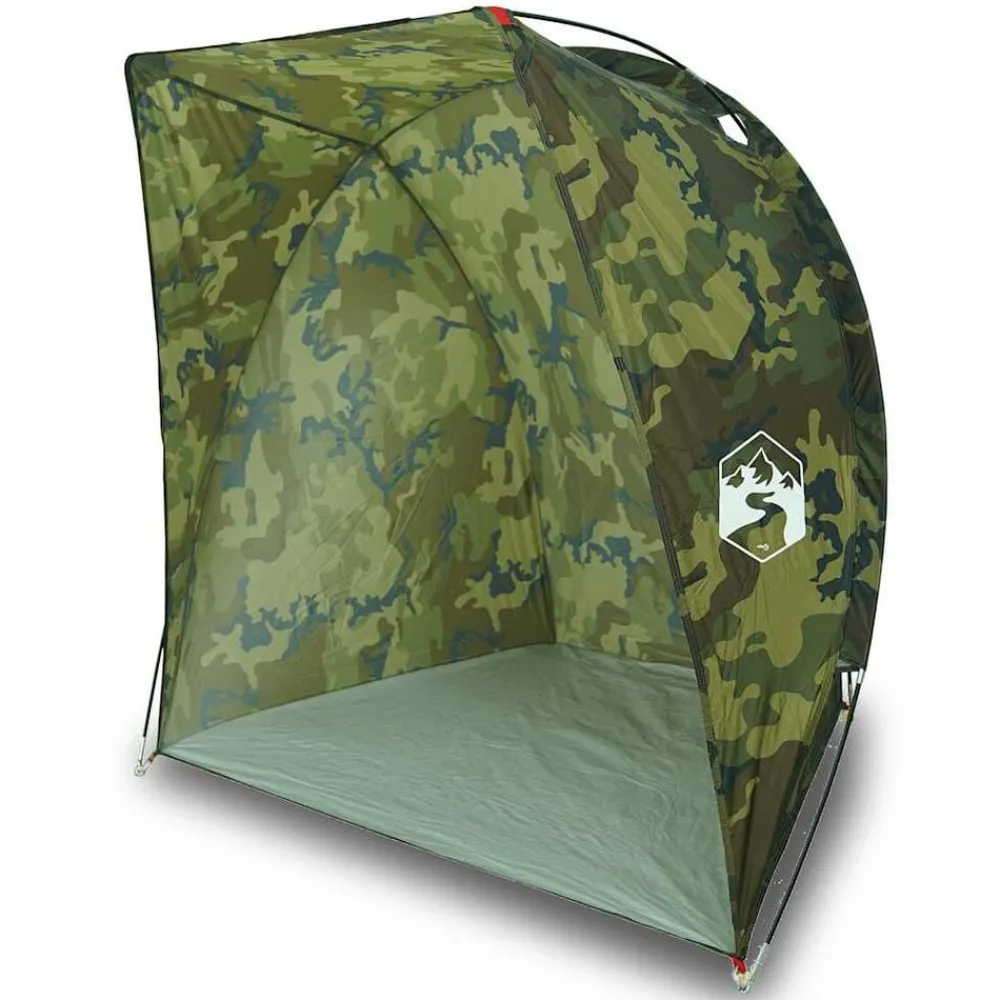 Loisirs De Plein Air-vidaXL Tente de pêche imperméable Camouflage