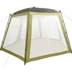 Piscine & Spa-vidaXL Tente de piscine Tissu 500x433x250 cm Vert