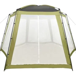 Piscine & Spa-vidaXL Tente de piscine Tissu 500x433x250 cm Vert