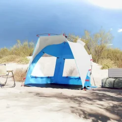 vidaXL Tente de plage 2 personnes libération rapide imperméable
