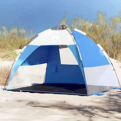 vidaXL Tente de plage 2 personnes libération rapide imperméable