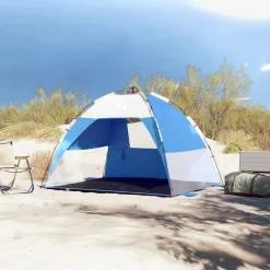vidaXL Tente de plage 2 personnes libération rapide imperméable
