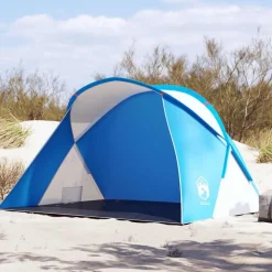 Loisirs De Plein Air-vidaXL Tente de plage 2 personnes é escamotable imperméable bleu azur