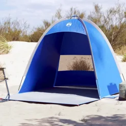Loisirs De Plein Air-vidaXL Tente de plage 3 personnes azuré imperméable Bleu
