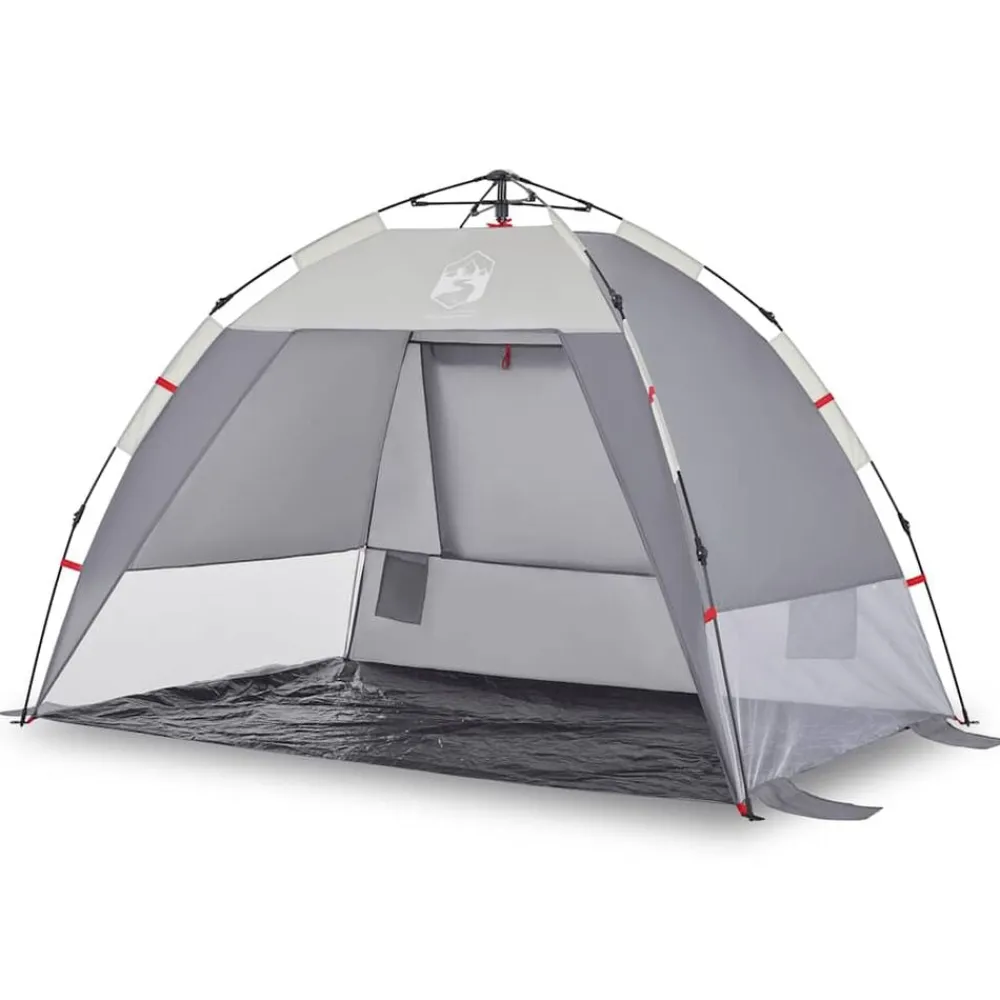vidaXL Tente de plage 2 personnes libération rapide imperméable