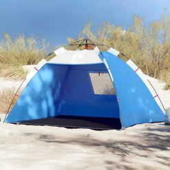 vidaXL Tente de plage 2 personnes libération rapide imperméable