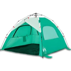 vidaXL Tente de plage 3 personnes libération rapide imperméable