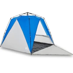 vidaXL Tente de plage 4 personnes libération rapide imperméable