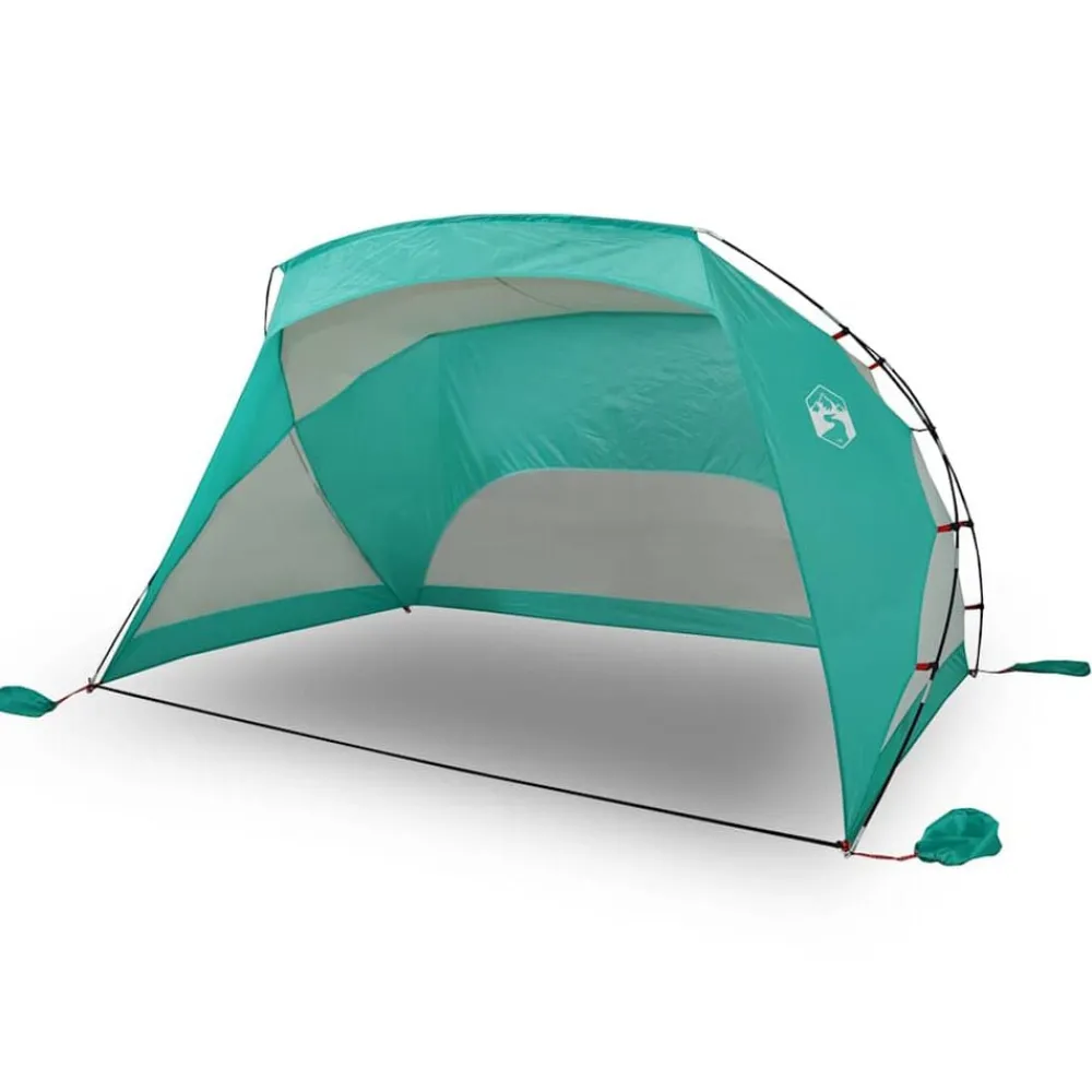 Loisirs De Plein Air-vidaXL Tente de plage d'eau 274x178x170/148 cm 185T polyester Vert