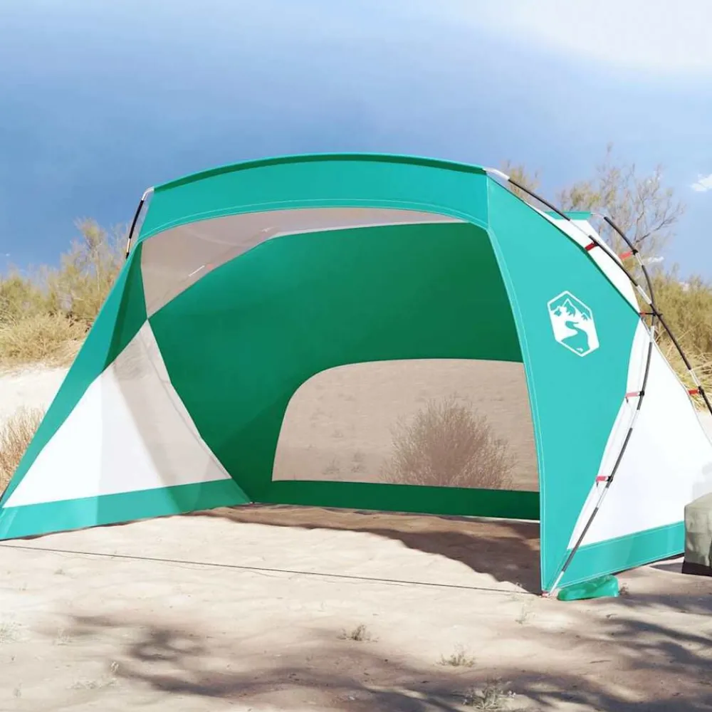 Loisirs De Plein Air-vidaXL Tente de plage d'eau 274x178x170/148 cm 185T polyester Vert