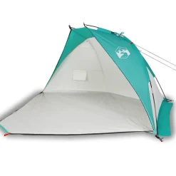 Loisirs De Plein Air-vidaXL Tente de plage d'eau 268x223x125 cm 185T polyester Vert