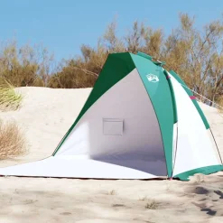 Loisirs De Plein Air-vidaXL Tente de plage d'eau 268x223x125 cm 185T polyester Vert