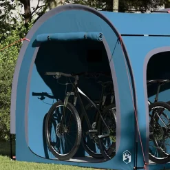 Loisirs De Plein Air-vidaXL Tente de rangement pour vélos avec toit 218 x 156 x 180 cm Bleu