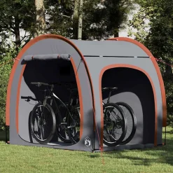 vidaXL Tente de rangement pour vélos 218 x 156 x 180 cm