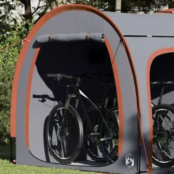 vidaXL Tente de rangement pour vélos 218 x 156 x 180 cm