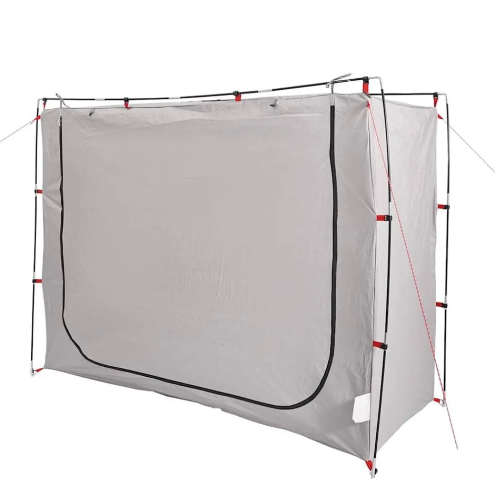 Loisirs De Plein Air-vidaXL Tente de rangement gris imperméable