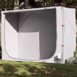 Loisirs De Plein Air-vidaXL Tente de rangement gris imperméable