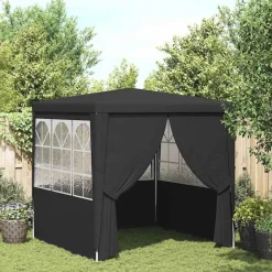 vidaXL Tente de réception et parois latérales 2x2 m 90 g/m²
