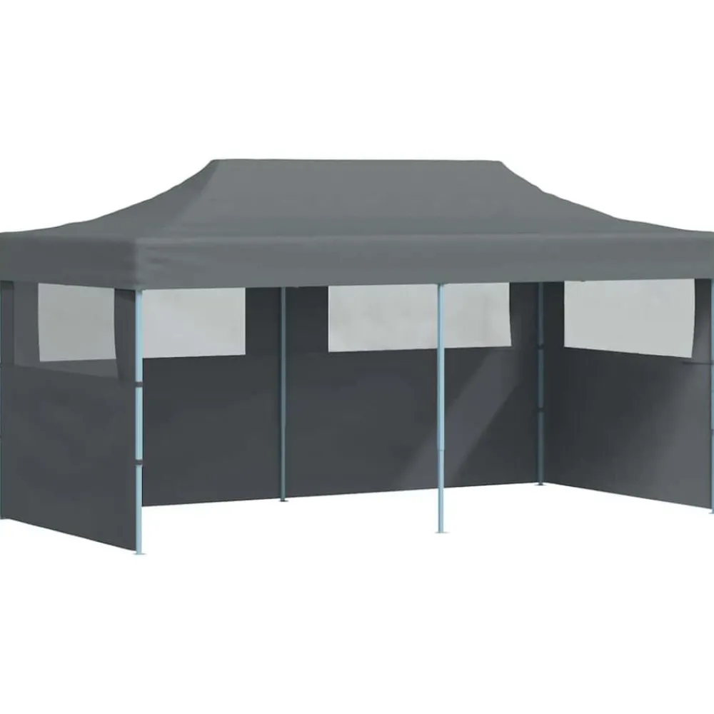 vidaXL Tente de réception pliable avec parois 3x6 m